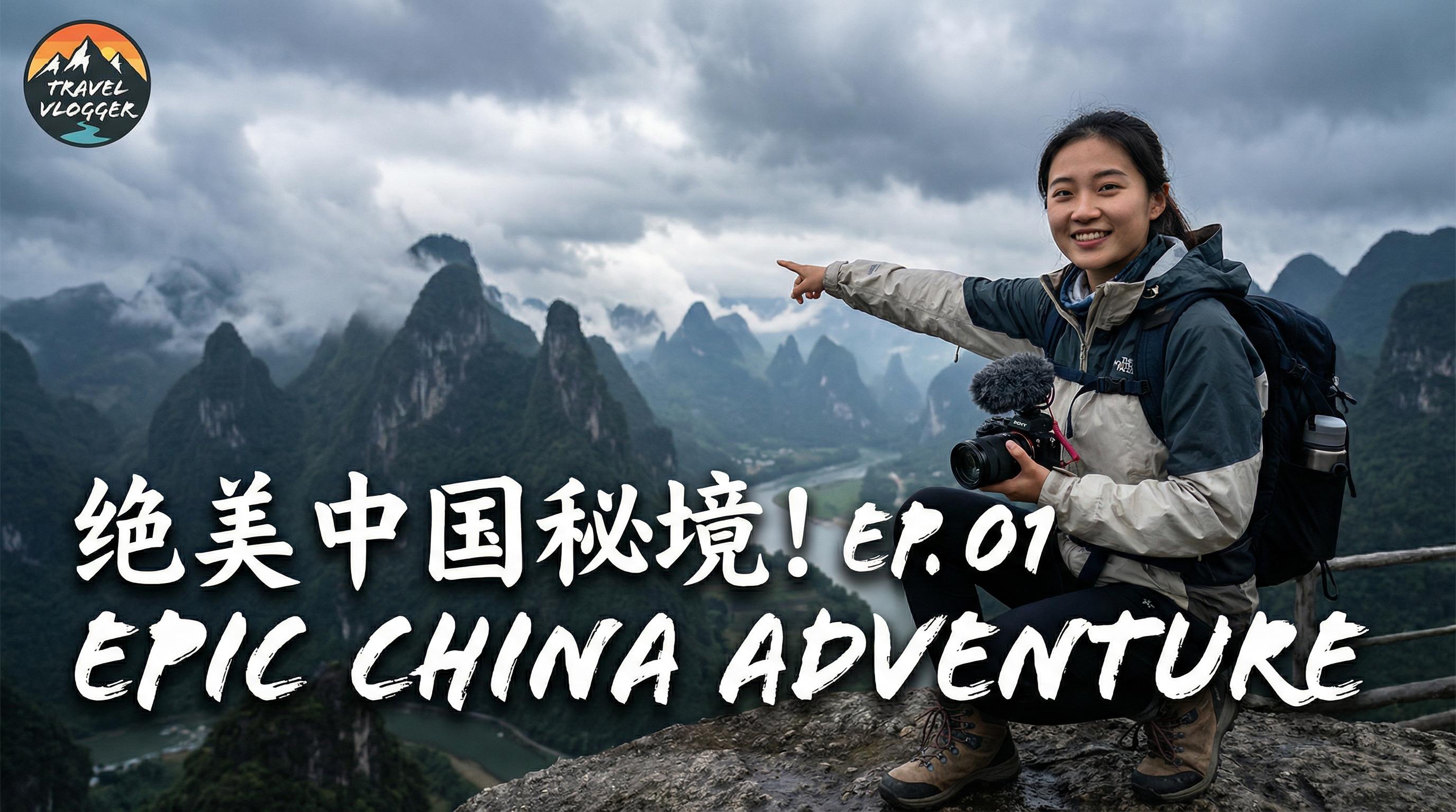 麻花视频 旅行视频 - 麻花视频 | 桂林山水旅行视频演示，绝美中国秘境探索EP.01
